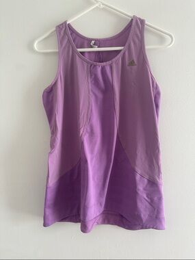 adidas Lavender Purple Women's Athletic Tank Top